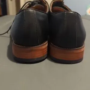 EUC Florsheim black  dress shoes, size 8.5 NO BOX FLORSHEIM Black Leather Lace up Dress Shoes Mens size 10.5  main image 4